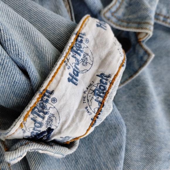 VINTAGE HARD ROCK CAFE' LONDON JACKET - Picture 4 of 9